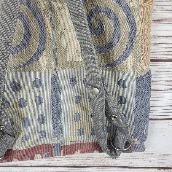 Carson Rogers Carogi Convertible 4-Way Backpack Sling Tapestry Bag